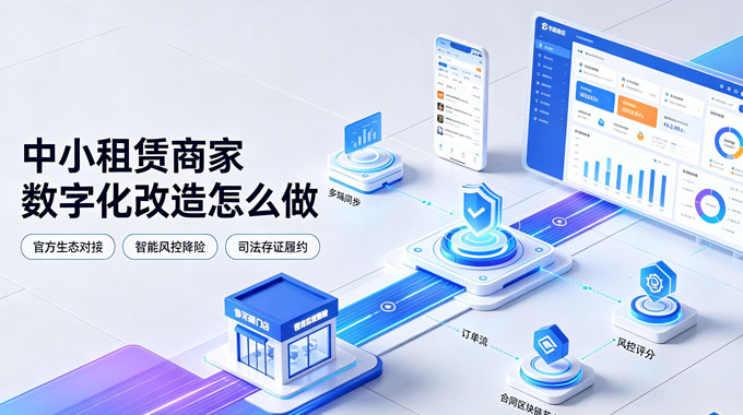 中小租赁商家数字化改造怎么做？