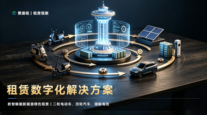 赞晨租新能源租赁数字化方案