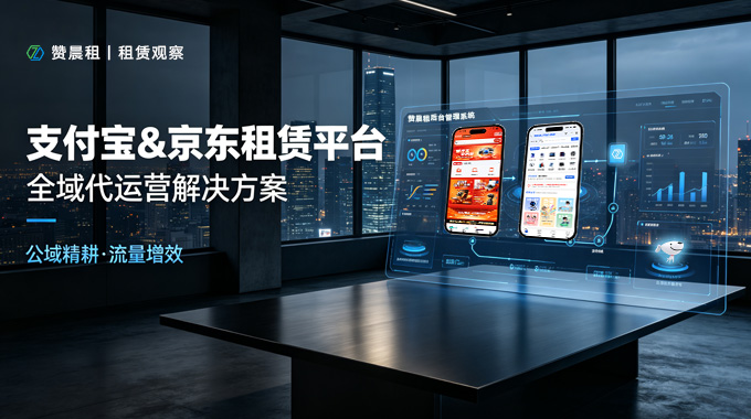 赞晨租支付宝&京东租赁平台全域代运营解决方案