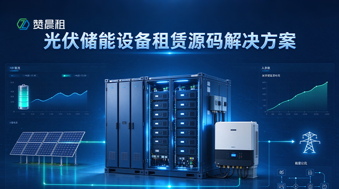 赞晨租光伏储能设备租赁源码解决方案